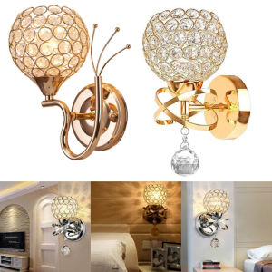 Lampu Dinding Minimalis Kristal Gaya Modern Untuk Dekorasi Rumah Wall lamp E27 Lampu Dinding Gaya Mewah Ringan Lampu Hias Ruang/Lampu Hias Dinding Kamar Tidur Ruang Tamu Kamar Teras Minimalis Lampu Gantung Kristal Minimalis E27 - Lazada