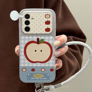 Korean Fruit Silicone Phone Case For Samsung A17 A16 A57 A56 5g A37 A27 A07 A55 A36 A26 A54 S25 S26 Ultra S23 S24 FE Plus Cover