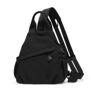 High Aesthetic Dual-Shoulder Bag Womens Mini New 2025 Waterproof Crossbody Chest Bag Travel Commuting Lightweight Hiking Bag