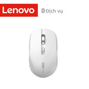 Lenovo | Chuột Không Dây Im Lặng Lenovo Ergonomic Kết Nối 2.4G Tương Thích Đa Nền Tảng Sử Dụng Pin Khô (Pin Không Kèm Theo)