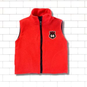 Kids High Quality Polyester Vest Sleeveless Jacket Clothing Autumn Winter for Kids Boys and Girls 2-10 Years Old