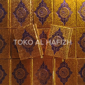 Al Quran Saku Cover Emas HVS MURAH BERKUALITAS