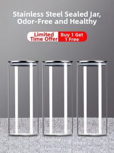 CRISTALGLASS | Transparent Sealed Storage Jar