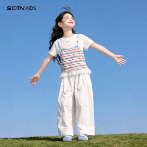 SQTN.KIDS | Korean Style Stylish Girls Summer Outfit Set
