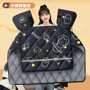 มอเตอร์ไซค์ไฟฟ้ากันลมกันหนาวกันฝนแบบเต็มรูปแบบกันหนาวกันฝนแบบหนาสำหรับฤดูหนาวสำหรับมอเตอร์ไซค์ไฟฟ้าขนาดเล็กนุ่มและทนทาน