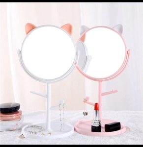 true mirror กระจกแต่งหน้า กระจกตั้งโต๊ะมีขาตั้ง