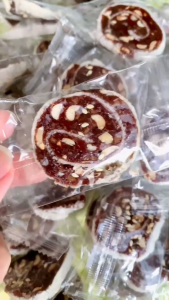 Combo 1kg/2kg Kẹo Dừa Mix Vị không đường & Kẹo Chuối Cuộn Đậu Gừng đặc sản Bến Tre