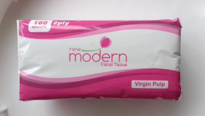 New Modern Tisu Wajah Muka 180 lembar 2 ply Facial Tissue Lapis Virgin Pulp Original Asli Halal BPOM