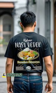 KAOS KULINER NASI BEBEK PEMADAM KEBAKARAN
