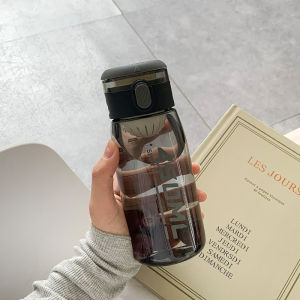 Minimalist Portable Plastic Water Cup for Women High Aesthetic Value Summer Handheld Sports Student Tea Infusion Measurement Cup