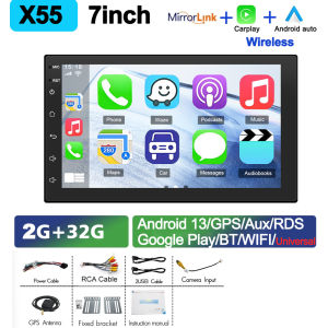 7inch Car Radio GPS Navigation Wireless Carplay Android Multimedia Player for Volkswagen Golf Polo Passat B6 B7 CC Skoda Jetta