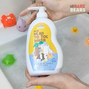 We Bare Bears 250ml Mandian Bayi Kanak-Kanak / Baby Kids Head to Toe Wash HTT 30490 30492 30494 WBB