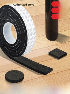3M Thickened EVA Foam Chair Leg Pads Soundproof Non-Slip Furniture Protectors Table Leg Covers Cuttable Single-Sided Tape