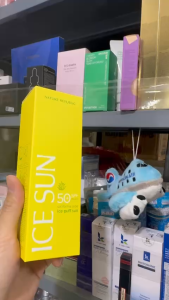 Kem Chống Nắng dạng đẩy/ ấn Hàn Quốc Ice sun - Nature Republic Ice Sun SPF 50 PA+++ ice puff sun 100ml