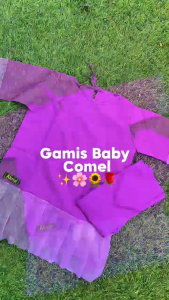 AKFAS - Gamis Set Hijab Anak Perempuan Brokat Tile Satin Premium – Dress Muslim Princess Elegan & Nyaman