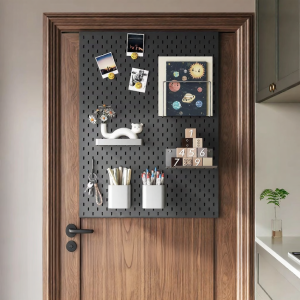 MINGZHI | Non-drilling Hole Plate Over-the-door Invisible Thin Storage Rack