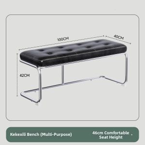XIANGNANSONG | Luxurious Retro Metal Entry Bench