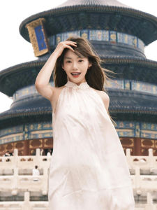 Retro Chinese Style Off-Shoulder Neckline Long Dress Womens Spring Summer White Gown Floating Skirt A-Line Silhouette