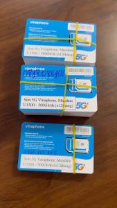 Sim 5G Vinaphone U1500 (2025) có 500GB/tháng trọn gói 12 tháng Data không chia theo ngày Dùng toàn quốc Sim chưa kích hoạt.
