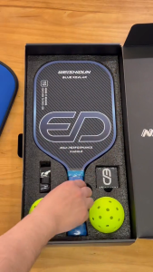 WEISHIDUN Pickleball Paddle | Dual T700 & Kevlar | Hot Press Red/Blue | Pro Gift Set