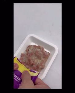 Cat Snacks Meat Pellets Wet Food Pouch 85 grams