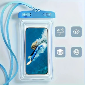 Túi Đựng Điện Thoại Chống Nước Chuẩn IP68 Đa Năng Cho iPhone 17/16/15/14/13/12 Pro Max X Xiaomi Samsung S24 Ultra Kiểu Dáng Túi Khí Bảo Vệ Toàn Diện Khi Bơi Lội