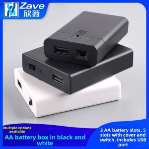 ZAVE | Covered Switched USB Port LED Light Strip 3 AA Batteries