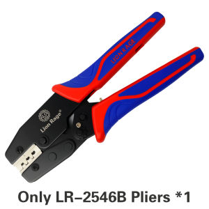 2546B MC4 PV Crimp Kit Ratchet Crimper 2.5-6mm² 10-14AWG with Stripper Wrenches for Solar Connectors & PV Installation