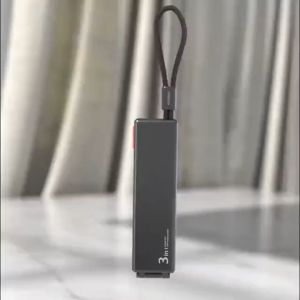 OATSBASF 3 in 1 Portable Fast Charging Cable Magnetic Storage Box Retractable Charger Wire Anti-winding Travel Charging USB Line