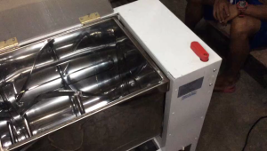 Ribbon Mixer for Dough Meats Powder Plastics Heavy Duty (Small)