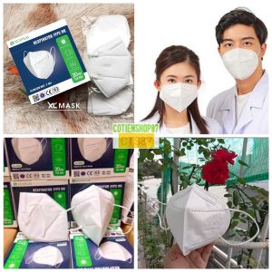 Combo 3 Hộp 60 cái Khẩu trang N95 Xuân Lai 5 lớp kháng khuẩn 99% dây đeo co dãn form thiết kế đep thẩm mĩ cotienshop87