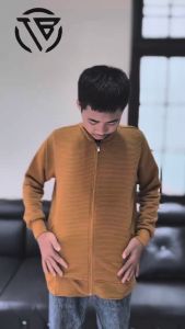 Jaket Bomber Bahan Knit Lembut & Nyaman Pria & Wanita