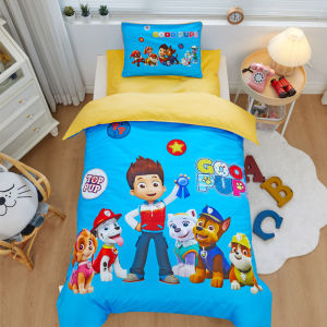 Childrens Cartoon Paw Patrol Tiantian Pure Cotton Quilt Cover Sheet Double Kindergarten 100% Cotton Quilt Cover 120*150 Boys and Girls
