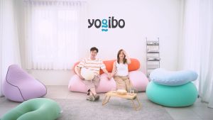 SUPPORT PRO โยกิโบหมอนรองหลัง/หมอนอิงรูปตัว U YOGIBO 47X43X21