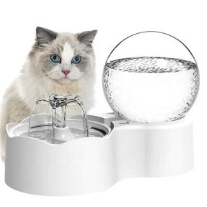 Ultra Silent Pet Water Dispenser 2.3L Automatic Pet Drinking Fountain for Dogs Cats