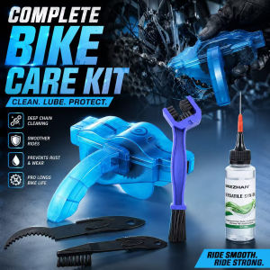 Bike Chain Cleaner Kit Including Chain LubricantChain Scrubber & Bicycle Cleaning Brush Tools for Road&Mountain Bike Chain Care