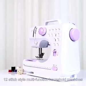 SANALI Panasoni Multifunctional Mini Sewing Machine 12 Stitch Household Sewing Machine Portable Mini Sewing Machine