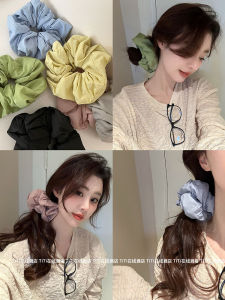 Cloud Soft Large Size Hair Ties Korean Style Bun Hair Accessories Super Extra Large Elastic Hair Bands for Women Girls