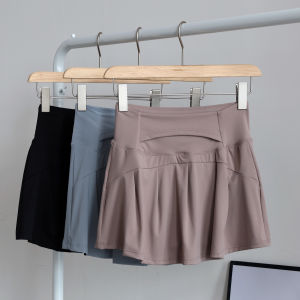 Pink A-line High Waisted Sporty Skirt Summer New