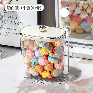 Cute Particle Storage Can Bubble Monster Display Box Childrens Toy Building Block Parts Accessories Dustproof Transparent Box