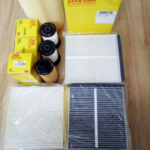 Lọc gió động cơ lọc điều hòa lọc nhớt lọc nhiên liệu diesel Chevrolet Trailblazer 2014-2019 của JS Asakashi Nhật Bản