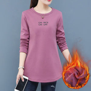 Pure Cotton Short Sleeve T-Shirt Womens Mid-Length Summer New Style Mom Body Shirt round Neck Top Small Size T Korean Style Commute