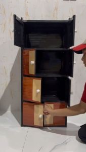 NANDOS TWIN BOX FIT NAIBA LEMARI SERBAGUNA LEMARI PAKAIAN MINIMALIS NANDOS TWIN BOX LEMARI BAJU