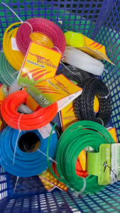 สายเอ็นตัดหญ้า (แพ็ค 1ชิ้น) 15 เมตร ขนาด 2 มิล 2.5มิล 3 มิล 3.5 มิล 4 มิล (เอ็นหนาและเหนียว)