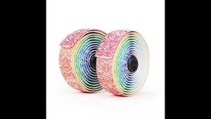 Colorful Gradient Road Bike Handlebar TapeHigh Elastic PU+EVA Anti-slipWear-resistant and Shock-absorbing Pad Thickened Tape