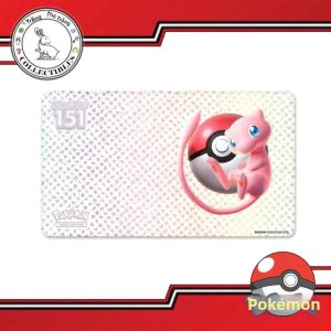 Bandai | Tấm Lót Chuột Cao Cấp Pokemon Scarlet & Violet 151 Nhân Vật Thiết Kế Mew Chất Liệu Cao Su Siêu Bền Dành Cho Game Thủ
