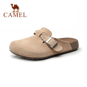 Camel | Dép Mule Da Phong Cách Mới Hè Retro Biker