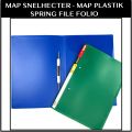 1 Pcs Map Spring File Folio / Map Plastik Snelhecter Folio. 