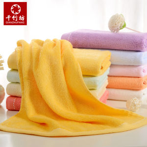 Soft Bamboo Fiber Towel Absorbent Face Wash Towel for Adults And Children Home Use Kitchen Towel Bamboo Pulp Material