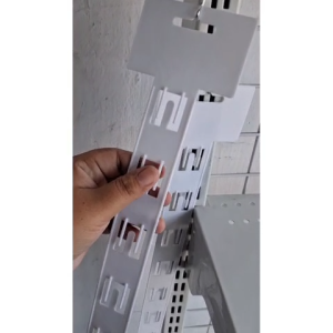 10Pcs Food Display Clip Strips 64.3cm - Clip Strips 12Clips Supermarket Products - Snack Hanging Strip Supermarket Display Hanging Strip 10Pcs/Clip Food Display Strip/Plastic Hanging Strip Display - Snack Clip Strip Display Light Snacks Snack